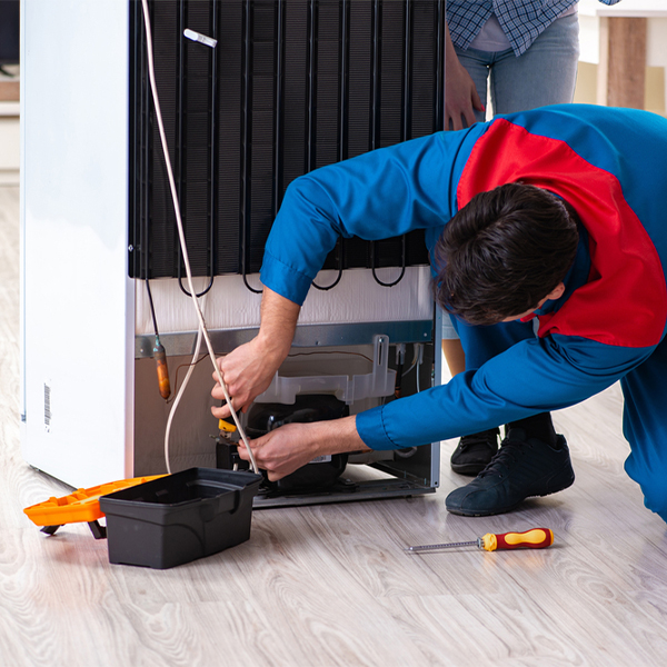 how much do you charge for refrigerator repair services in Bradley SD